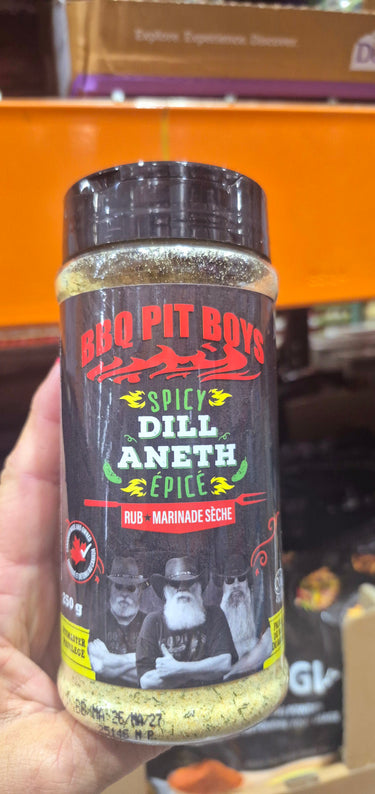 BBQ Pit Boys Spicy Dill - 1 x 250 Grams